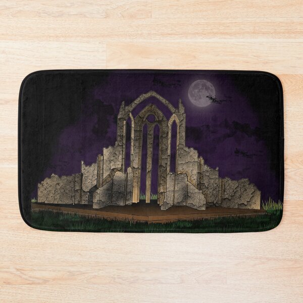 Item preview, cathedral in ruins designed and sold by Foxlindesigns.