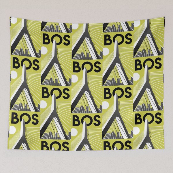 Item preview, Boston Minimalist Poster Featuring Bunker Hill Bridge designed and sold by Trevor Kinkade.