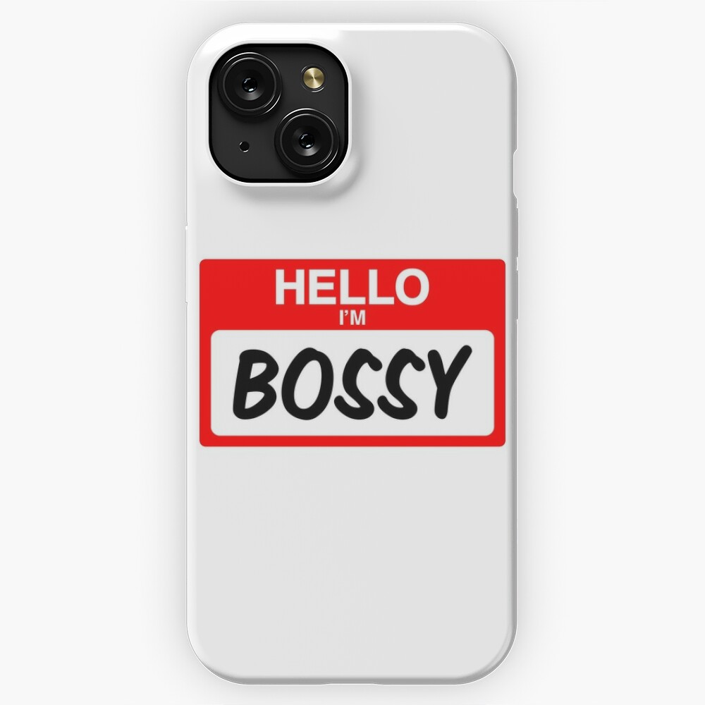 Hello I'm Bossy | Boss Lady | Bossy Girl Shirt | I'm The Boss |  Black Girl Pride