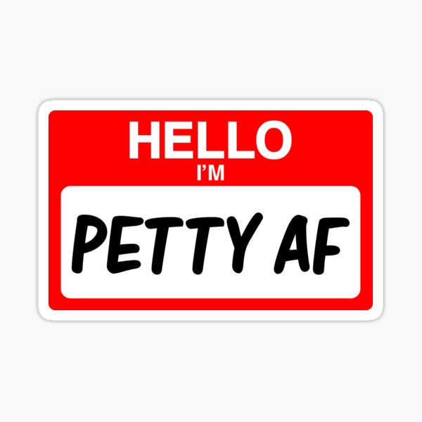 Download Petty Queen Stickers Redbubble
