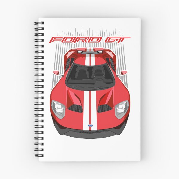 Item preview, Ford GT- red and white  designed and sold by V8social.