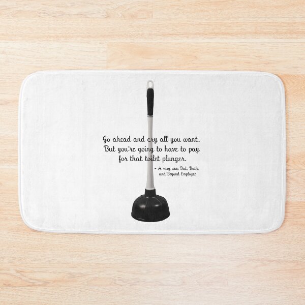 Item preview, Crying toilet plunger, the good place designed and sold by Katie Roberts.