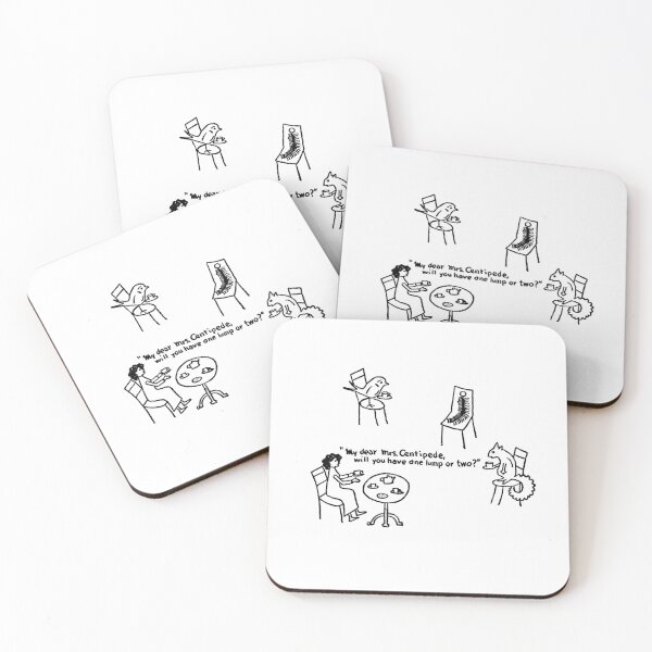 Item preview, Animal Teaparty - dark version designed and sold by geum.