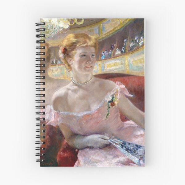 Item preview, Woman with a Pearl Necklace in a Loge by Mary Cassatt  designed and sold by chillchar1234.