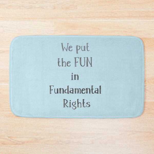 Item preview, We put  the FUN  in  Fundamental  Rights designed and sold by mensijazavcevic.