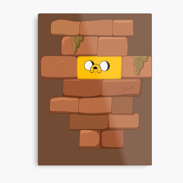 Jake The Brick Metal Print