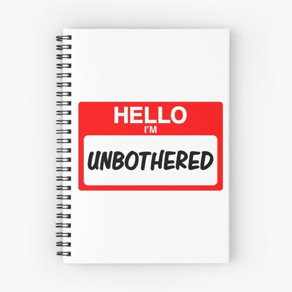 Item preview, Hello I'm Unbothered Tshirt | Silly Tshirt | Sarcasm Tshirt | Funny Shirt designed and sold by coilsandglory.