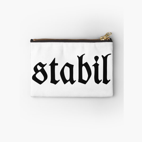 Item preview, "stabil" Schriftzug - mittelalterliche Schrift designed and sold by Dator.