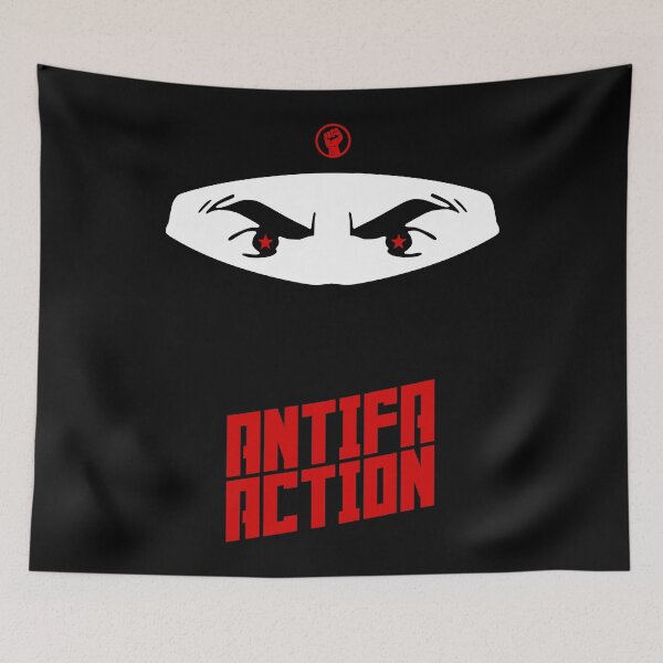 Item preview, Antifa Action – Ninja designed and sold by Lumpenprolet.