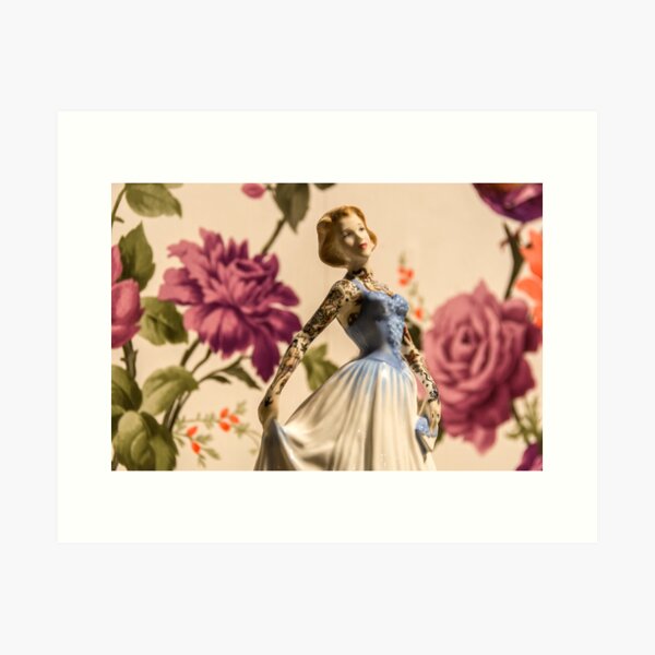 Tattooed Lady II by Jessica Harrison at Banksy's Dismaland Art Print