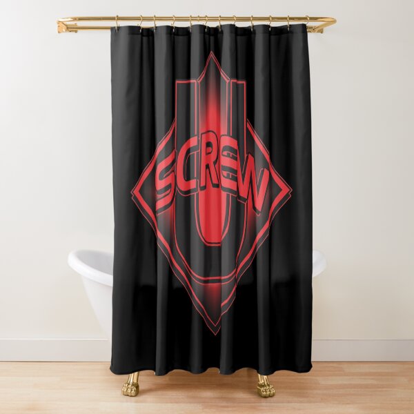 SCREW U Shower Curtain