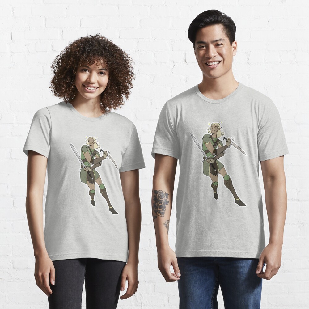 Free: Dragon Age: Origins Dragon Age: Inquisition T-shirt Zevran Arainai  Leliana - tshirt 