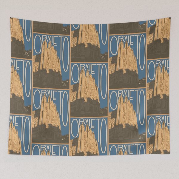 Item preview, Orvieto Vintage Postcard designed and sold by eengle.