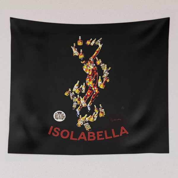 Item preview, Vintage 1920's Leonetto Cappiello  IsolaBella Lithograph Advertising Wall Art Style 3 - Red Print designed and sold by Jéanpaul  Ferro.