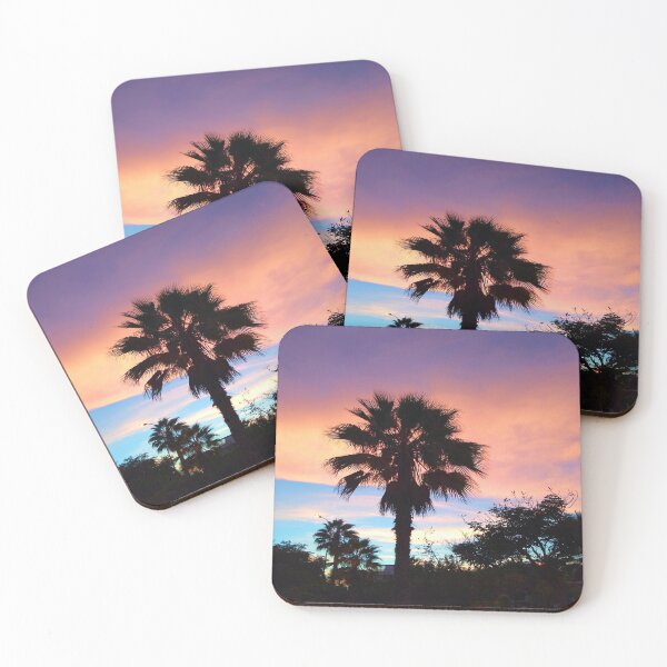 Item preview, Sunset Palm tree designed and sold by wildtangents.