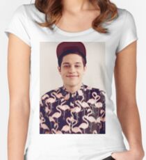 Pete Davidson Tailliertes Rundhals-Shirt