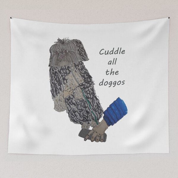 Item preview, Cuddle all the doggos designed and sold by Caroline Brennan.