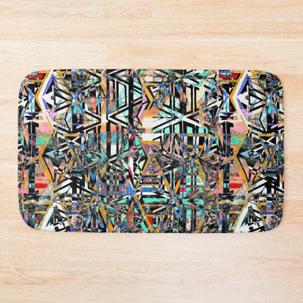 Item preview, 1980's Style Bold and Abstract Pattern designed and sold by BlueVisionInk.