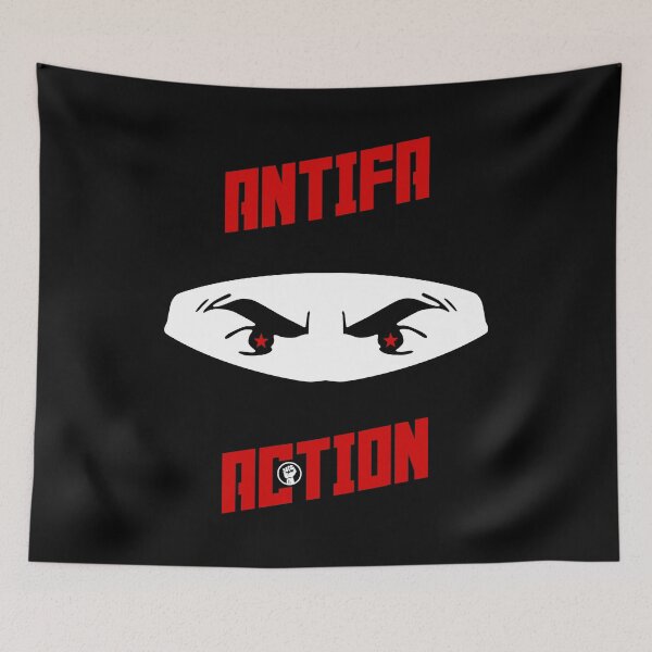 Item preview, Antifa Action – Ninja designed and sold by Lumpenprolet.