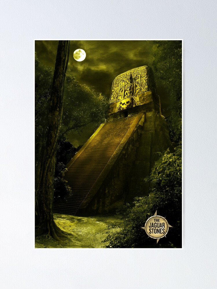 Alternate view of Temple of Ah Pukuh from the Jaguar Stones Book One: Middleworld Poster