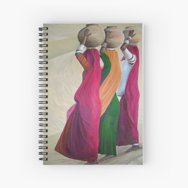 Porteuses d'eau Cahier à spirale