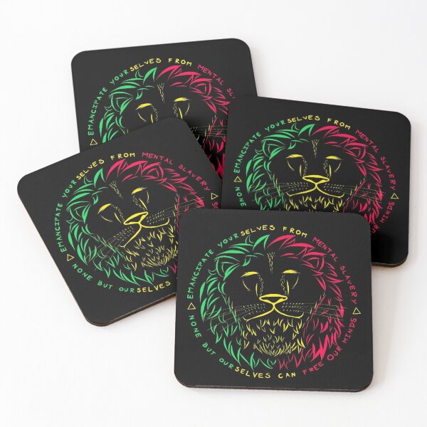 Free our minds Coasters (Set of 4)