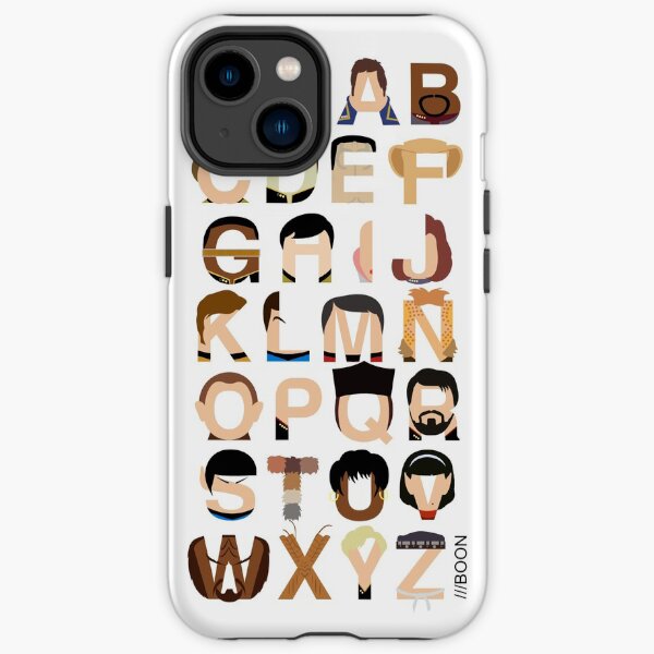 Star Trek Alphabet iPhone Robuste Hülle