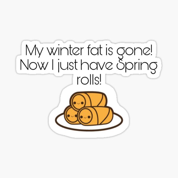 Spring rolls Sticker