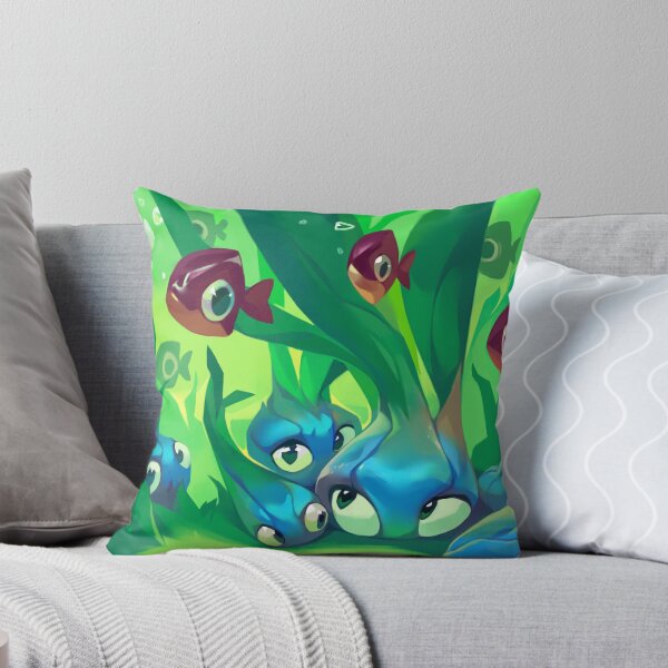 Item preview, Cute underwater plants and fishes  designed and sold by Gasnikova.
