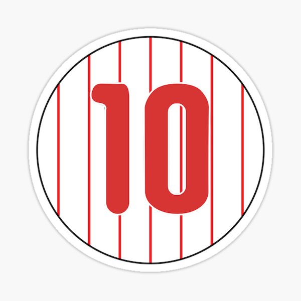 JT Realmuto 10 Sticker for Sale by SwiftImpact51
