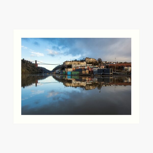 Bristol at High Tide Art Print