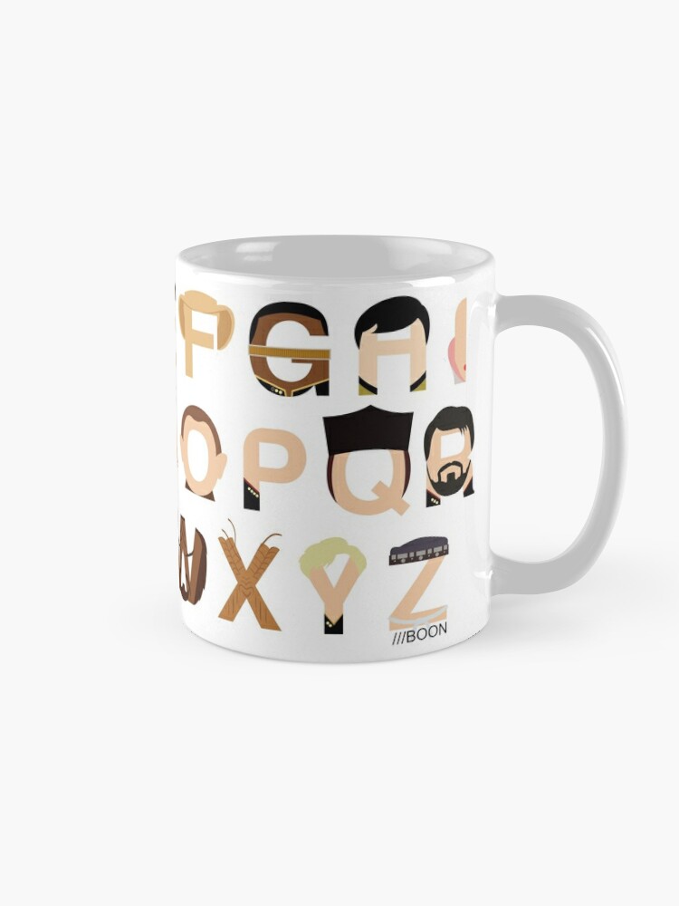 Discover Star Trek Alphabet Coffee Mugs