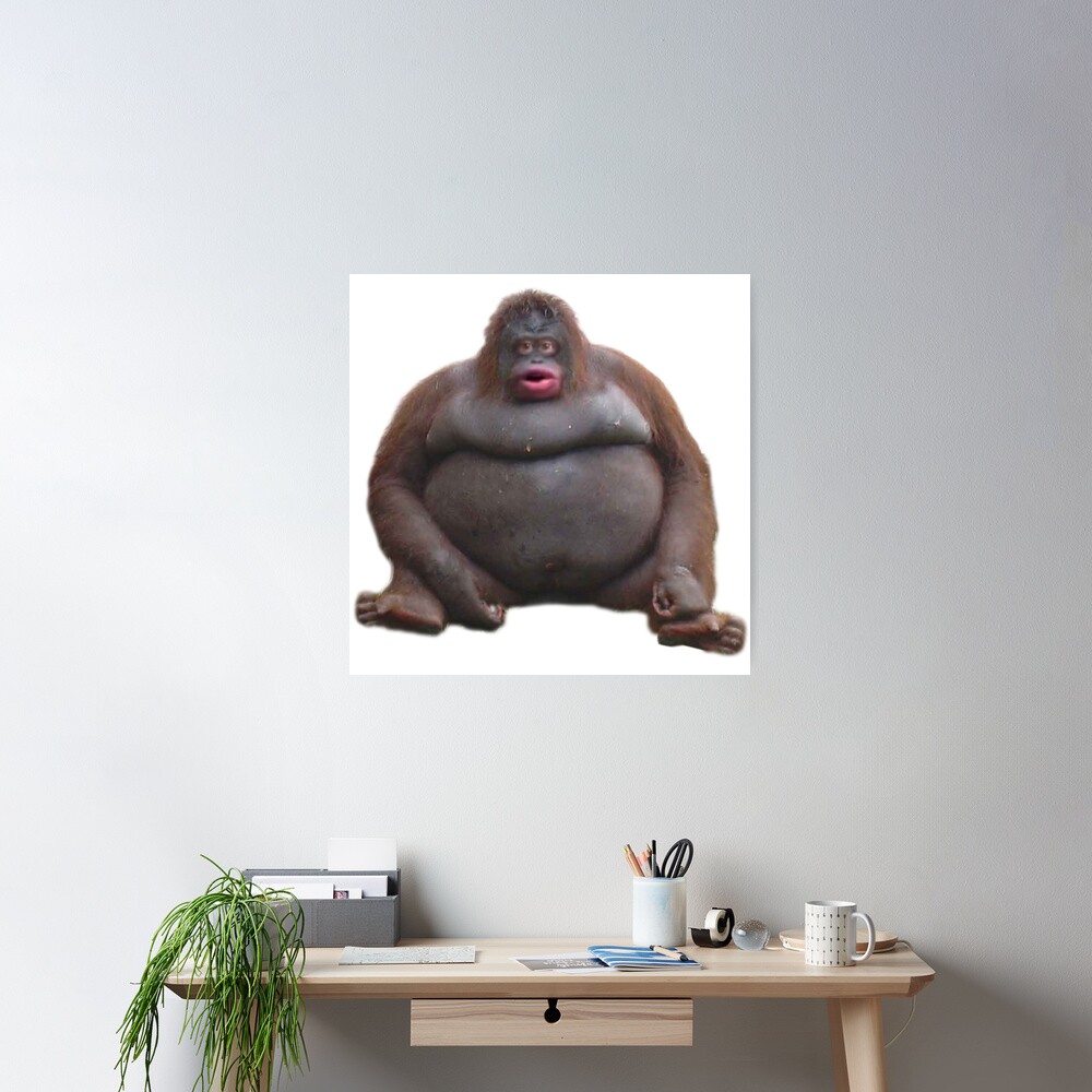 Le Monke Meme Acrylic Print by Girls Hellochen - Fine Art America