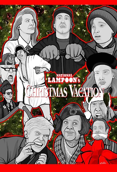 &quot;national lampoon's christmas vacation tribute art&quot; Posters by gjnilespop | Redbubble