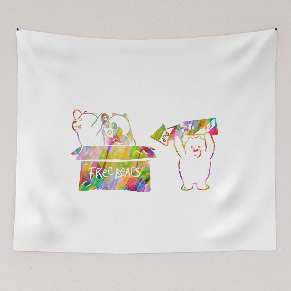Item preview, Free Bears - We Bare Bears designed and sold by RoserinArt.