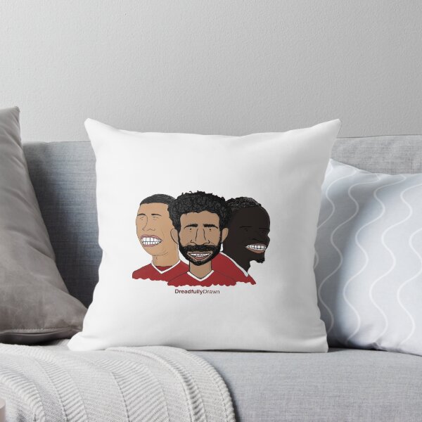 Item preview, Mo Salah, Roberto Firmino, Sadio Mane | Liverpool Football Club, Football, Illustration designed and sold by DreadfullyDrawn.
