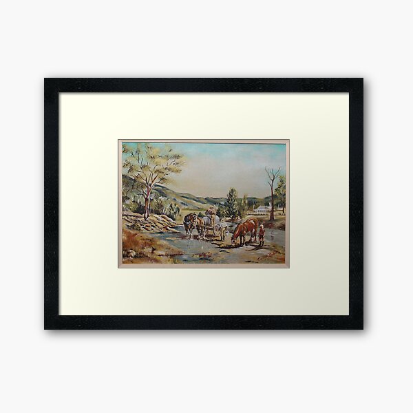 The Outback IV Framed Art Print