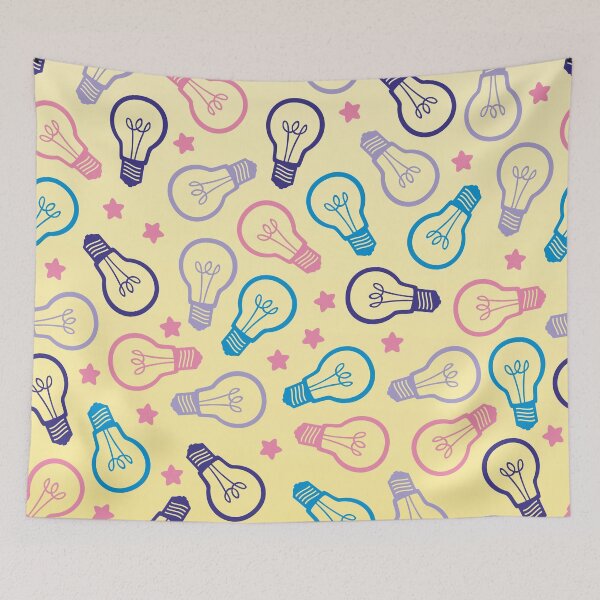 Item preview, Cute Pastel Lightbulbs designed and sold by XOOXOO.