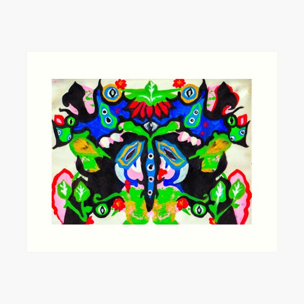 怪物 Guàiwù Art Print