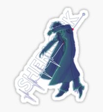 Flying Backwards Sticker