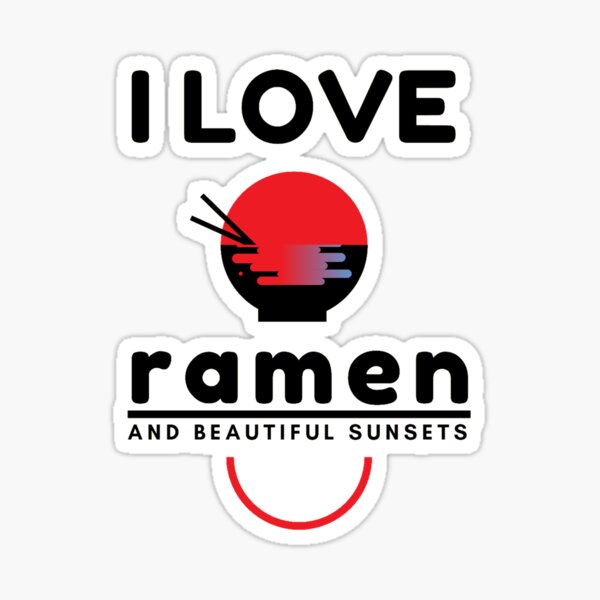 Item preview, I Love Ramen  designed and sold by Martin Sap.