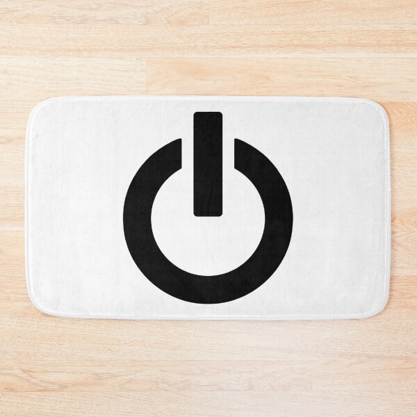 Item preview, Power Button (black) designed and sold by XOOXOO.