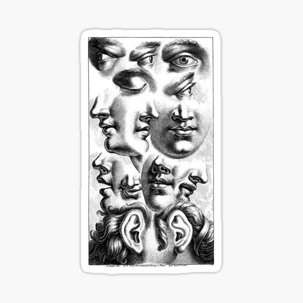 Artikel-Vorschau von Muddled Faces - dunkle Version, designt und verkauft von geum.