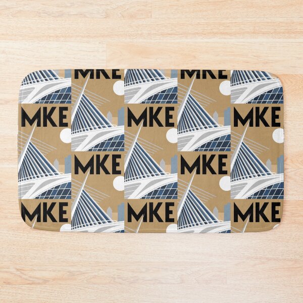 Item preview, Milwaukee, Wisconsin Minimalist Poster Featuring the Milwaukee Art Museum designed and sold by Trevor Kinkade.