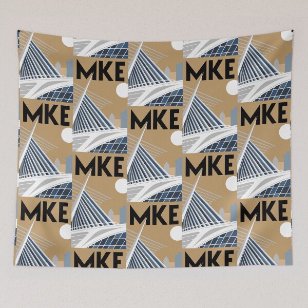 Item preview, Milwaukee, Wisconsin Minimalist Poster Featuring the Milwaukee Art Museum designed and sold by Trevor Kinkade.