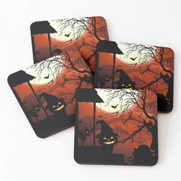 Item preview, Halloween on Bloody Moonlight Nightmare designed and sold by BluedarkArt.
