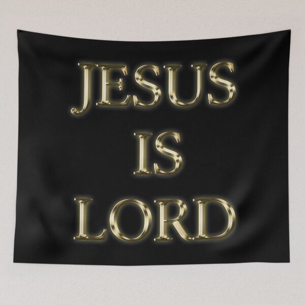 Item preview, Jesus is Lord, Christ, Bible, Gold designed and sold by Gladwigshausen.