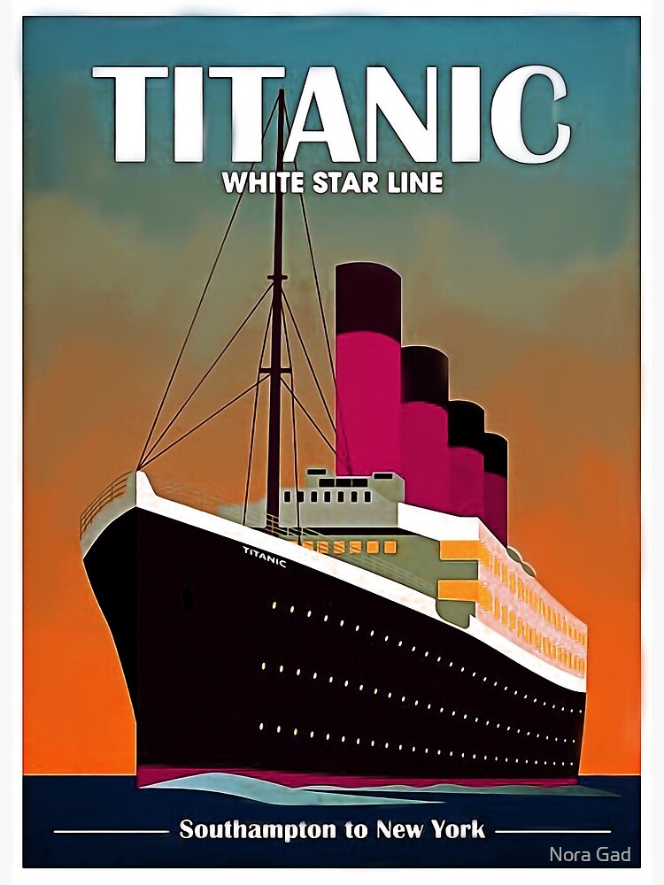 TITANIC First Last Poster