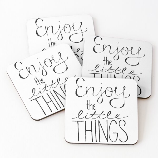 Item preview, Enjoy the little things  designed and sold by WithTheOctopus.