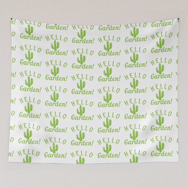Item preview, Hello Garden! with cut cactus designed and sold by jazzydevil.